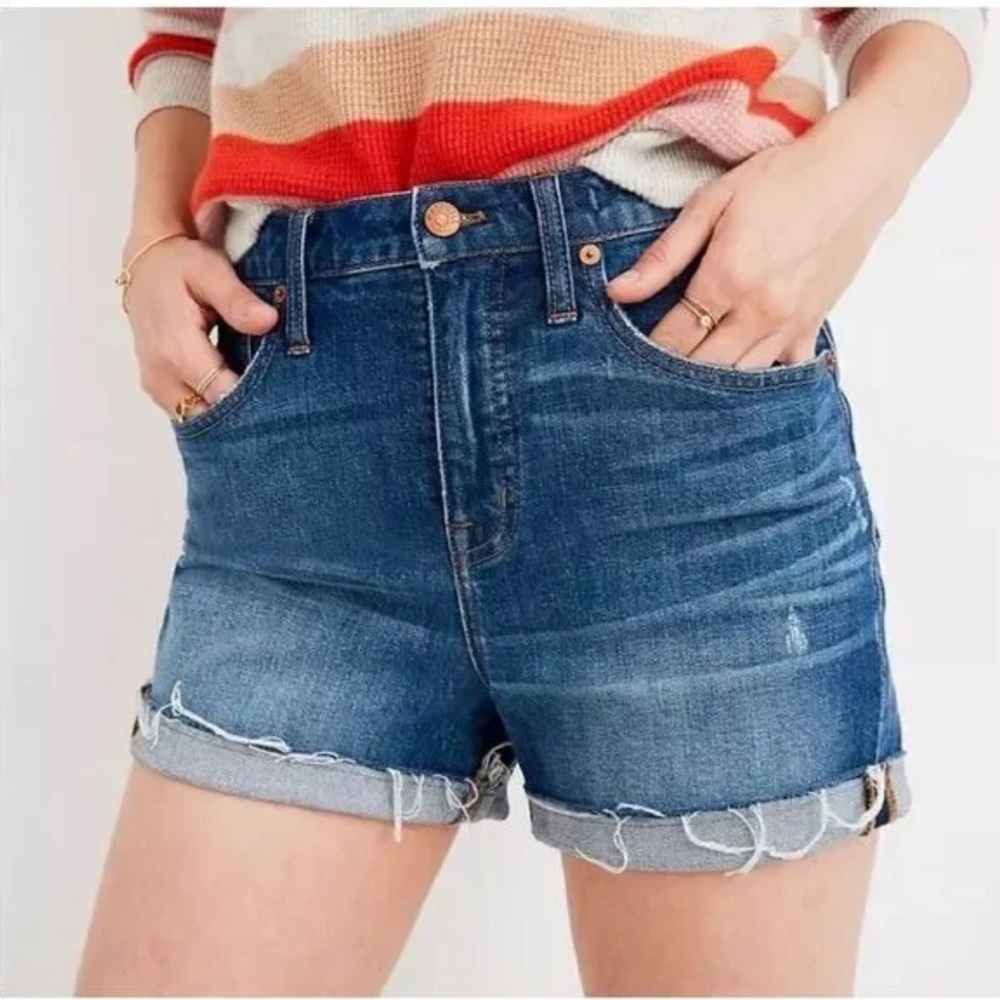Madewell High-Rise Cutoff Shorts size 26